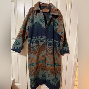 Woolrich Multicolor Plaid Coat